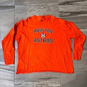 Men’s Houston Astros size 4XL long sleeve shirt Fanatics